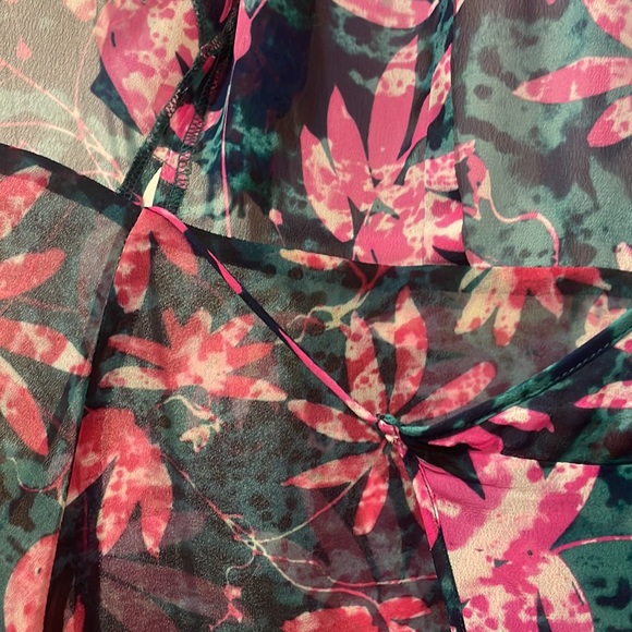 The kooples Hawaiian printed dress size S - Picture 9 of 13